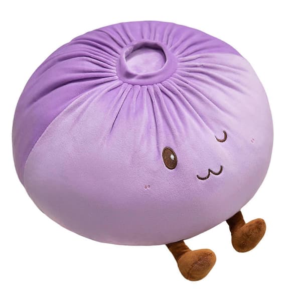 28cm/40cm Jätte Dumpling Jumbo Dumpling Leksak Stor Dumpling Plyschkudde För Sovrumsinredning Purple 40cm