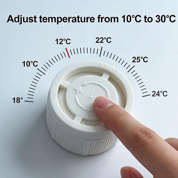 Universal termostathætte til varmeknap M30 x 1,5 Gevindkompatibilitet (8 stk.)