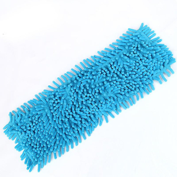 4 st Mikrofiber Mopp Påfyllningshuvud Ersättningshuvud Damm Golvduk Rengöring Tvättsbara Kuddar Mopphuvud (Blandade Färger), 12*40cm