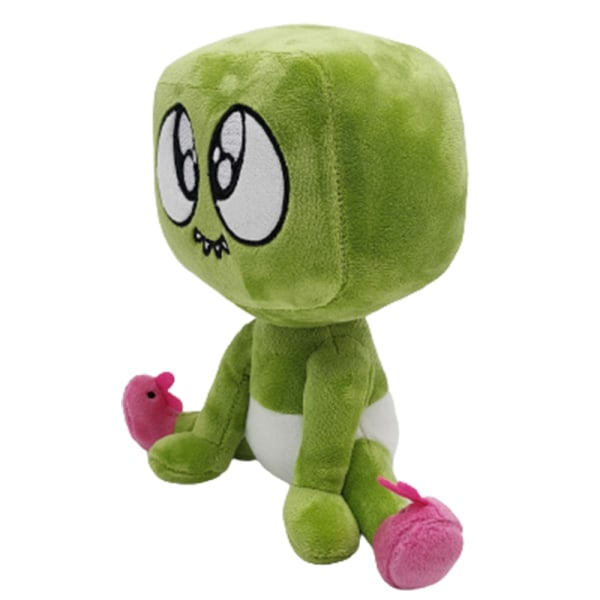 Roblox Rainbow Friends Dörrar Figurer Plysch Leksak Fylld Dock Barn