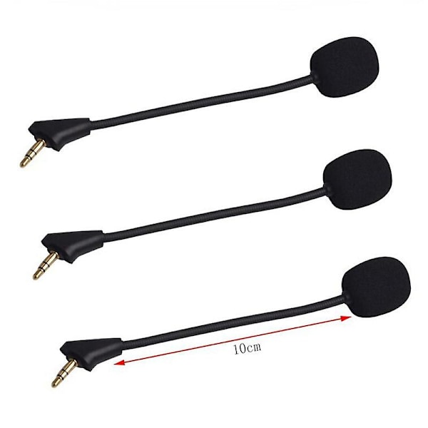 Erstatningsmikrofon for HyperX Cloud II Alpha Gaming Headset 3.5mm Avtakbar Mikrofon