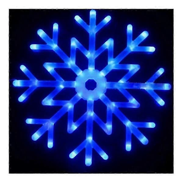 40 cm LED snøfnugg flerfarget pendellampe Snowflake Lantern
