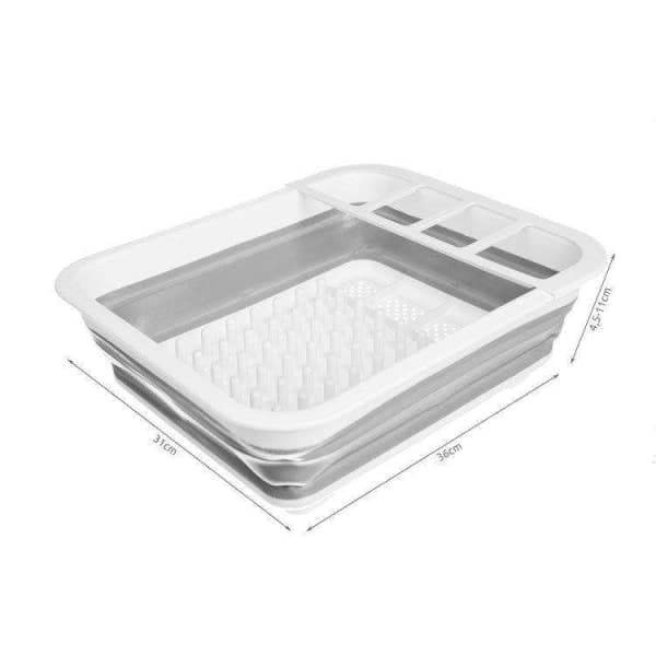 Sammenleggbart oppvaskstativ med smart drenering - Caravan Rack multicolor