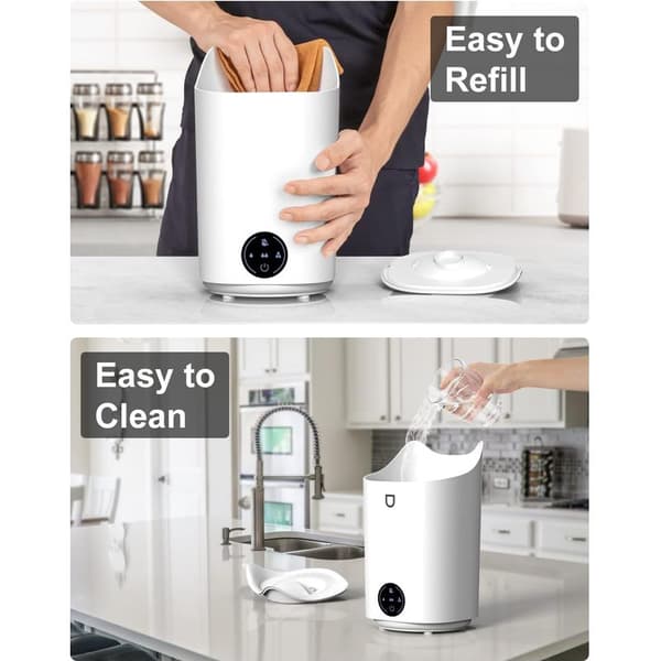 Soveromsluftfukter, 4L aromaluftefukter med 4 tåkemoduser, opptil 48 timer, 28 dB og BPA-fri for soverom, kontor, reise