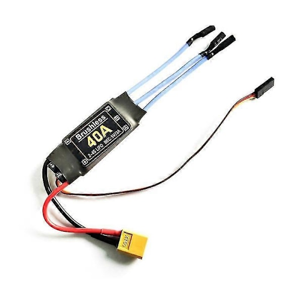 40A børsteløs ESC XT60-plugg RC leker komponenter tilbehør hastighetskontroller motor FPV quadcopter helikopter