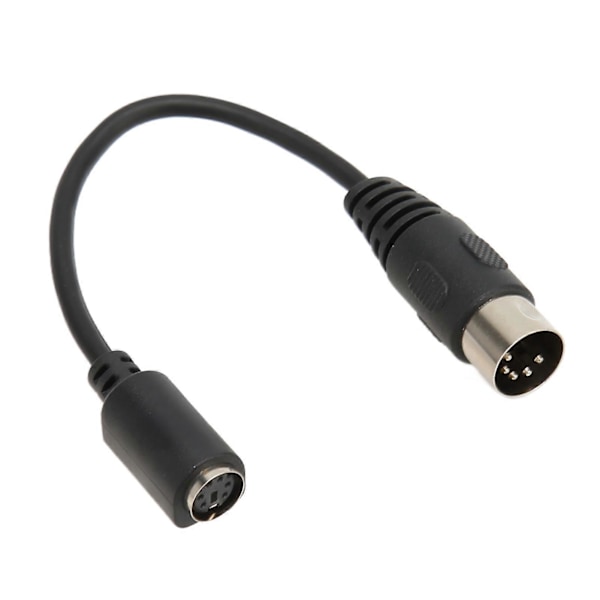 Tastatur Mus Konverter Kabel DIN 5 Pin Han til Mini DIN 6 Pin Hun Tastatur Mus Adapter Ledning til PS2 15 cm