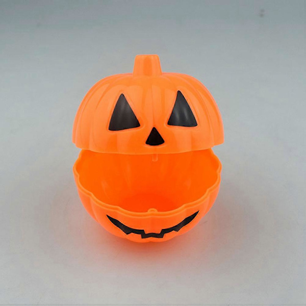 Halloween Godisbox Pumpaform för Godisförvaring 24 st