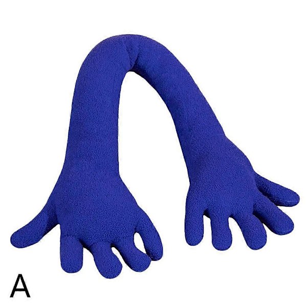 Lange Kroppsputer Klempute For Voksen Myk Søt Plysj Palm Blue