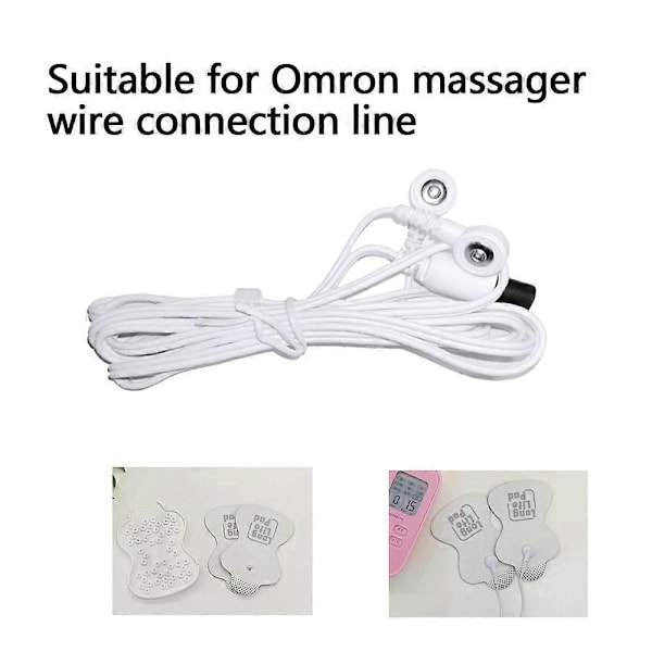 Kompatibelt Omron kabel m/ trykknapper til Omron Max Power, Pain Relief Pro, Pocket Pro