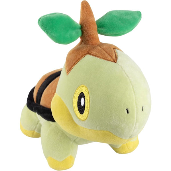 Jazwares Pokémon Turtwig 8\" Plyschdjur - Officiellt Licensierat - Perfekt Present till Barn