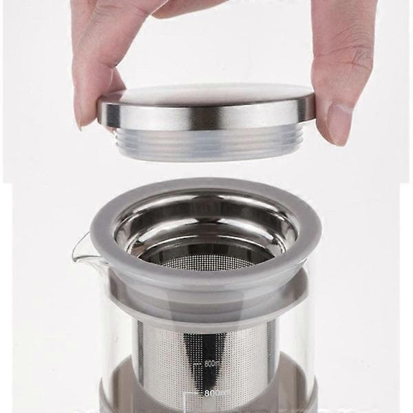 Kaffe- og tebrygger for kald brygging, Borosilikatglasskanne, Iste