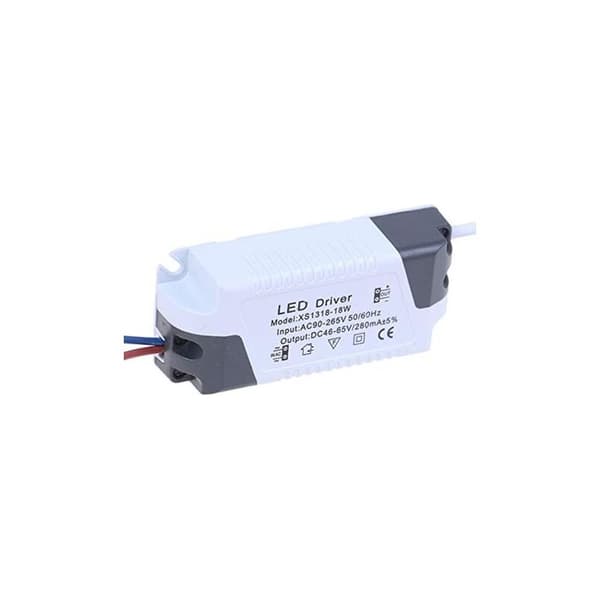 2x LED-drivere, 24-36W, transformer til LED-loftlampe, LED-panel strømforsyning, DC-stik til LED-loftlampe (24-36W)