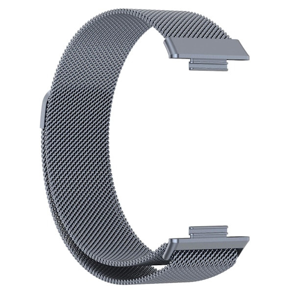 Til Huawei Watch Fit 2 rustfrit stål urrem Space Grey