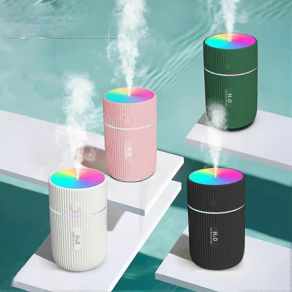 Usb mini heste lys luftfugter Pink