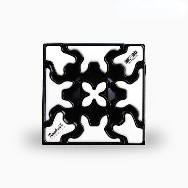 Qiyi Mini 3x3x3 Magic Cube Nøkkelring Liten Brød Gelé Lønneblad Bryter Pyraminx Nøkkelring Serie Magic Cube Barn Pedagogiske Leker E