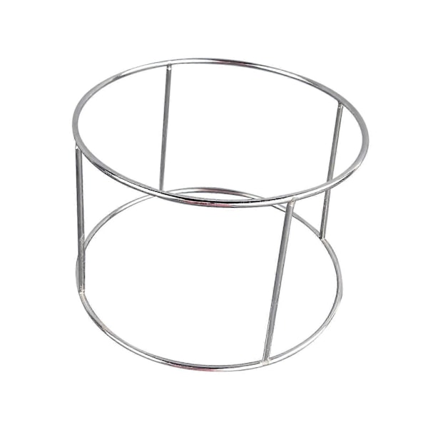 2-lags serveringsbrett for sjømat, lett metalltråd pizzabrett holder for snacks, sjømat, snackbar 23cmx14cm other