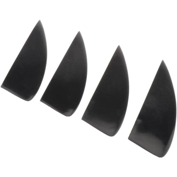 4 stk. Kiteboard Fin reservedeler, gummiskiver inkludert, 48 x 13,4 mm