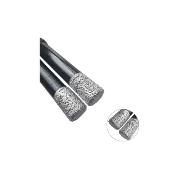 Professionelle diamantborebits til fliser, keramik, glas og sten - Sæt med 4 diamantborebits (6 mm, 8 mm, 10 mm