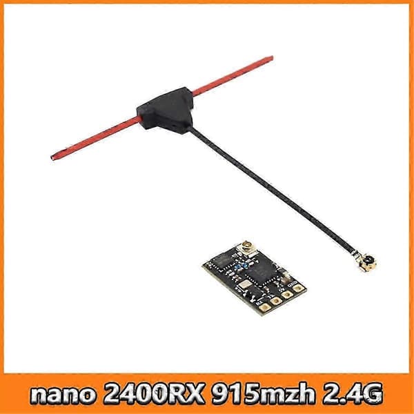 FPV ELRS Mottagare 2.4GHZ Öppen Källkod RC Modell Lång Räckvidd Nano 2400RX Fast Vinge Lång Räckvidd Flygplan -Yx