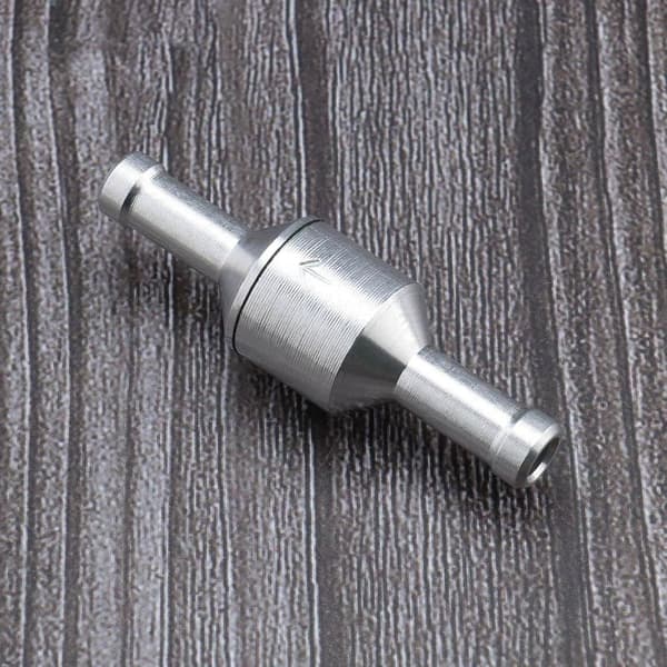3st Envägs Backventil 6mm 8mm 10mm Aluminiumventil för Vattenslang, Bensin, Biodiesel, Kylvätska, Vattentryckspumpstillbehör