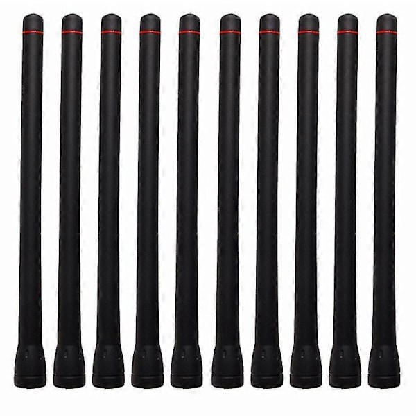 10 stk. -SC55V VHF-antenne egnet for ICOM Radio IC-F1000 F16 F33G F3026 F14 F15S F3002 F3021 F3063 F3161 F7