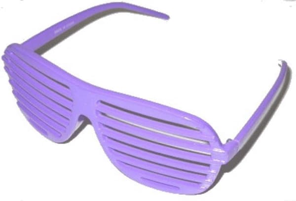 Shutter Shades Classic i flera färger Purple