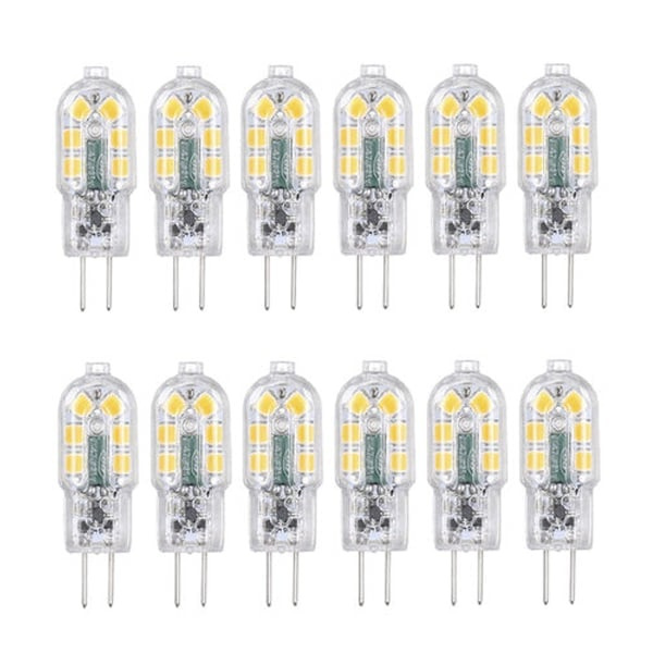 Tomshine G4 LED-lampor 12-pack varmvitt