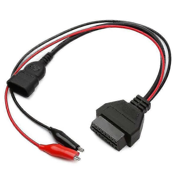 For 3-benet til 16-benet Obd2 Obd-ii Konnektor Adapter Auto Bilkabel Obd til 3-benet Diagnostisk Kabel