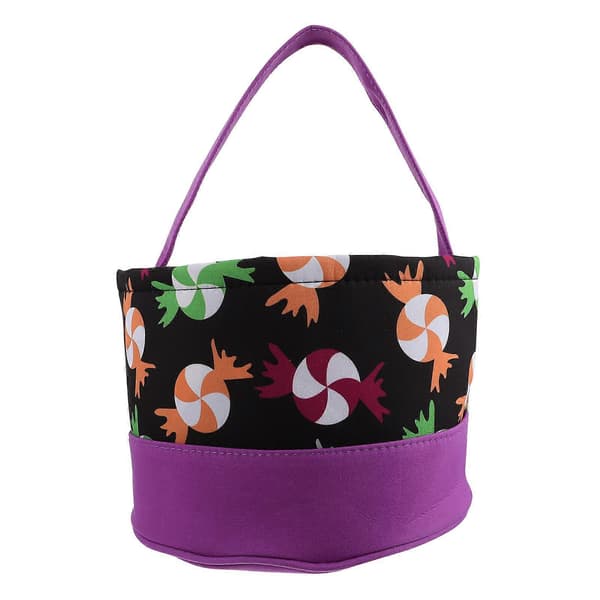 2025 1 stk. sliktaske Halloween stofpose slikgavepose Halloween gavepose