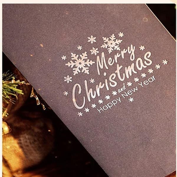 3D julgranshälsningskort, glitter julgran pop up-kort med kuvert vinterhelgkort present till nyår jul silver