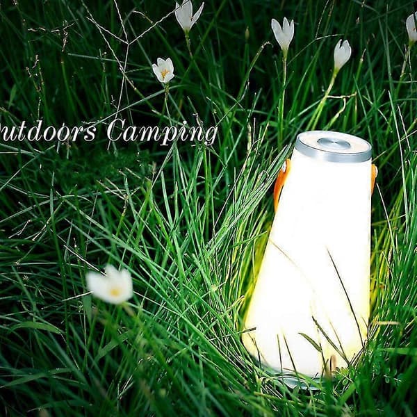 Bærbar Lampe Skrivebordslampe Oppladbar Nattlys Utendørs Campinglys