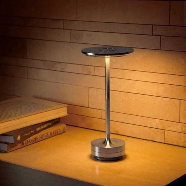 Bordlampe Trådløs / Bordlampe - LED-lampe black