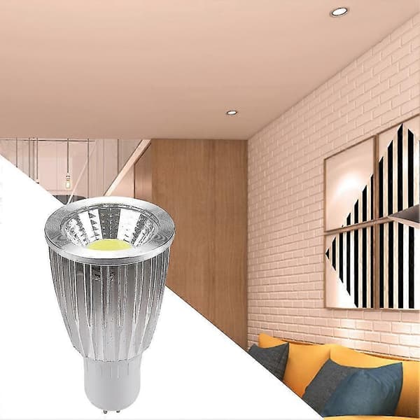 7W GU10 LED Pære Aluminium COB Spotlight til Hjem Restaurant Hotel