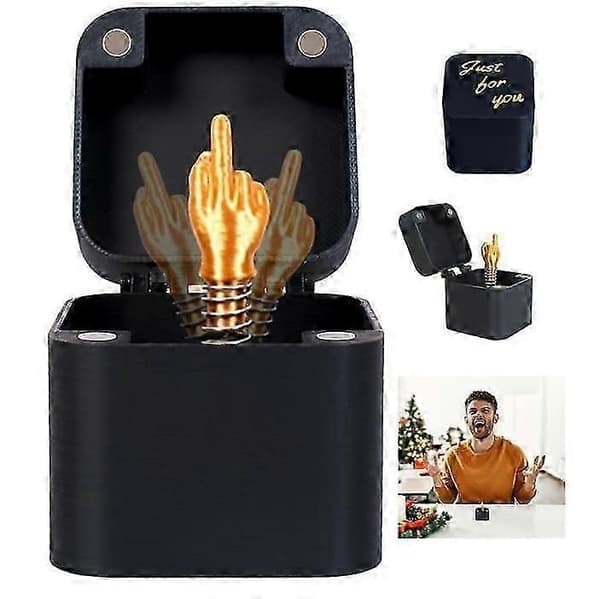 Langfinger i en boks, spøkegaver jul, White Elephant-gaver til voksne
