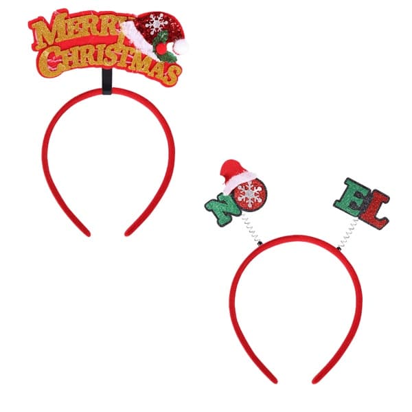 Hårbånd til jul og høytidsfeiringer, hårbånd til barn og voksne til kostymefest style 1