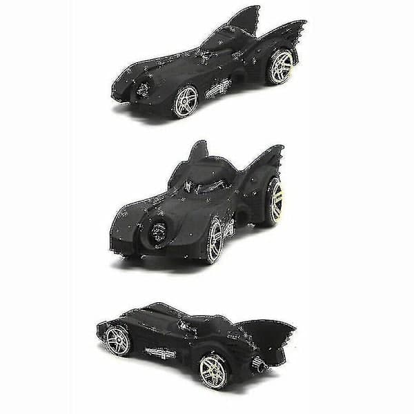 Set med 6 Batmobile leksaksfordon i metall