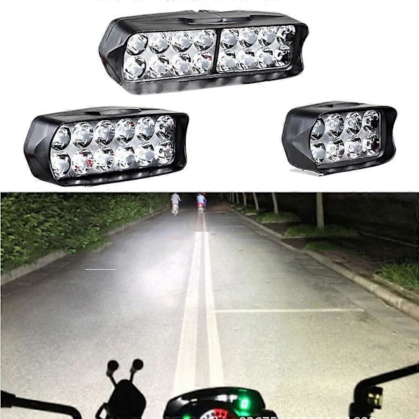 Auto Bil Lysmontering Motorsykkel LED Frontlykt Spotlight LED Kjørelys Tåkelys