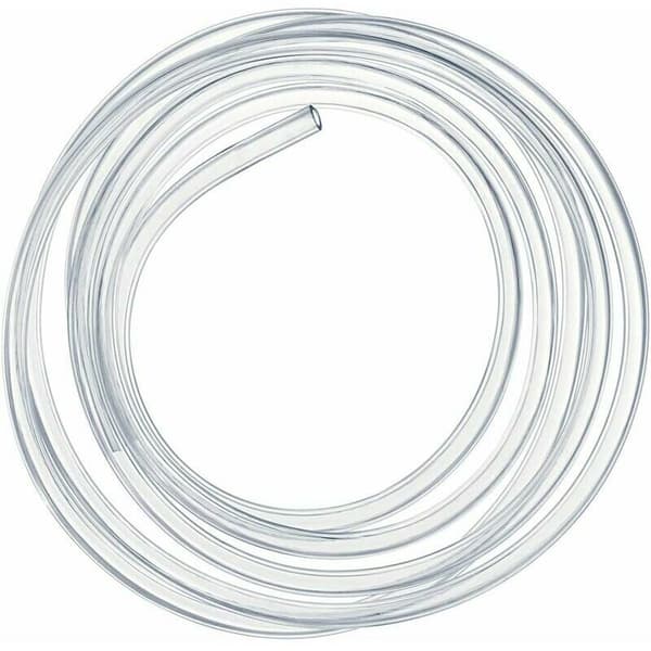2m flexibel transparent PVC-slang för dricksvatten, bensin, olja. Innerdiameter 16mm, ytterdiameter 20mm.