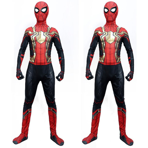 Spider-Man: No Way Home Cosplay Kostume Jumpsuit til Børn 3-12 År 4-5 Years