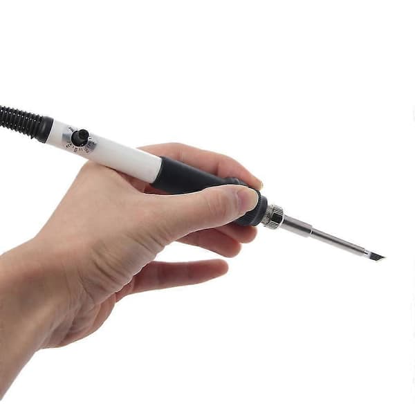 T12 För DC 12-24V 75W Mini Elektrisk Lödkolv Justerbar Temperatur+spets