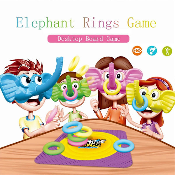 Ringe Brætspil Intelligens Kast Cirkel Sjov Legetøj Til Børn - På Lager