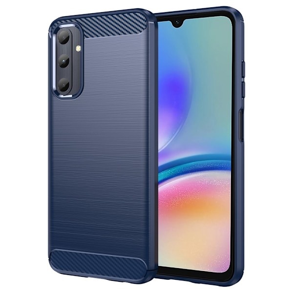 Samsung Galaxy A05s 4G Skal Borstad Ståltextur Blå