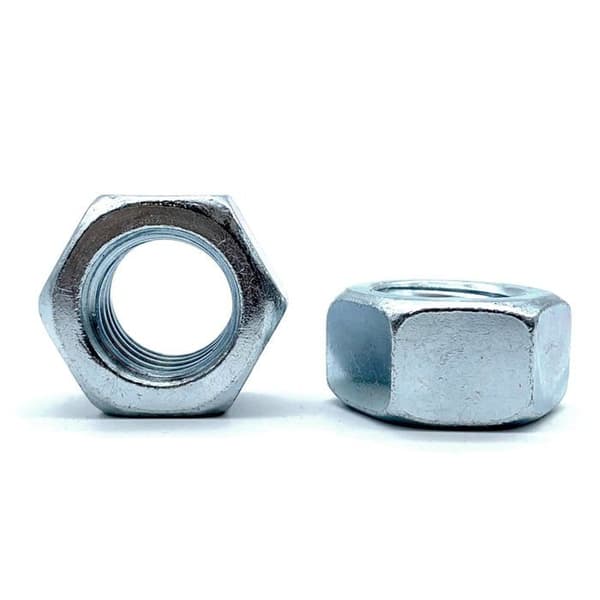 Mutter | 50 Sekskantmutter M8 | 6,5 mm x 13 mm | Galvanisert stål DIN 934 | M8-mutter for bolter og muttere, koblingselementer