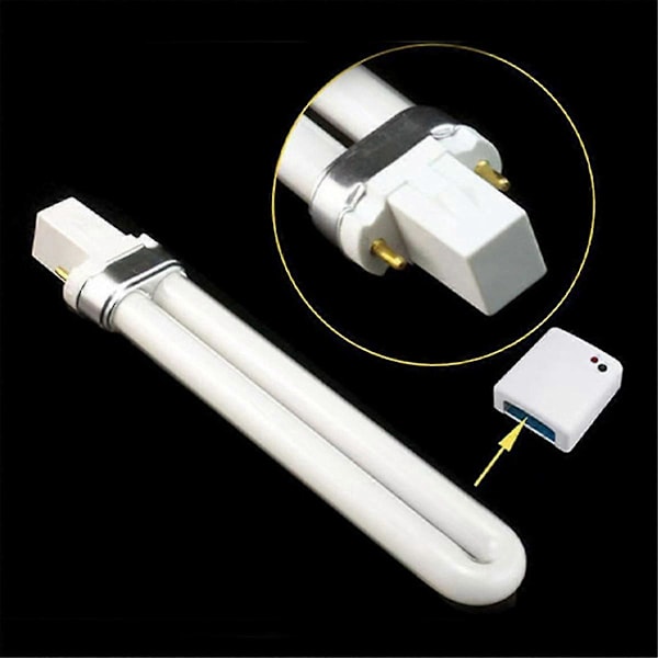 10 stk. 9w Negle UV Maskine 365nm Lampe Pære Rør
