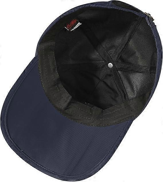 Herr Utomhus Solskydd Vattentät Snabbtorkande Vikbar Herr Baseballkeps Dark Blue