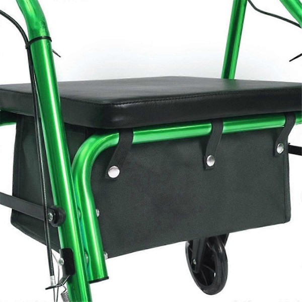 Rollator-laukku istuimen alle, laukku tai kassi nelipyöräiselle rollaattorille, rollaattorin istuimenalunen vaihto