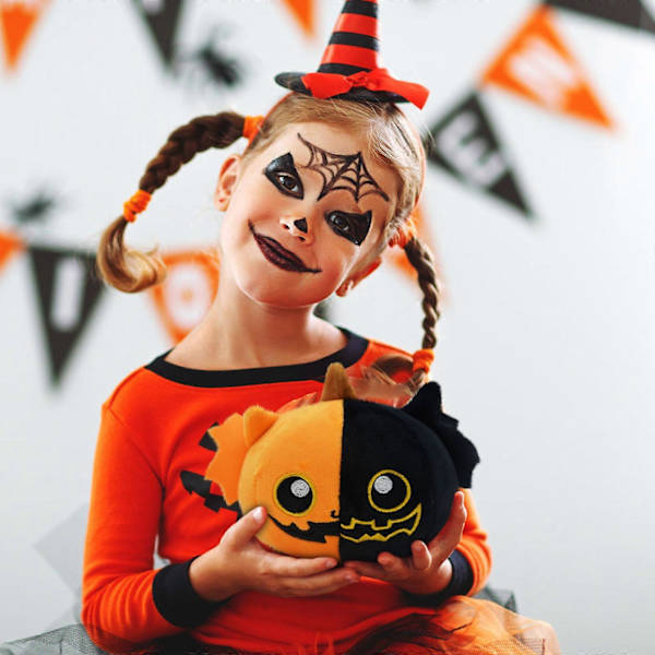 2025 Halloween Fladdermöss Pumpa Docka Pryder Söta Julklappar B
