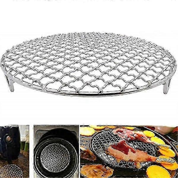 Grilli ritilä ruostumaton teräs pyöreä 15 18 20 24 29cm Grilli BBQ UUSI 15CM