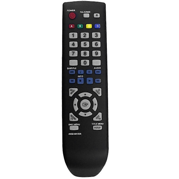 AK59-00133A Fjärrkontroll för Blu-Ray-spelare BD-D5100 BD-D5100/XU BDD5100 BDD5100XU Ersättnings Co