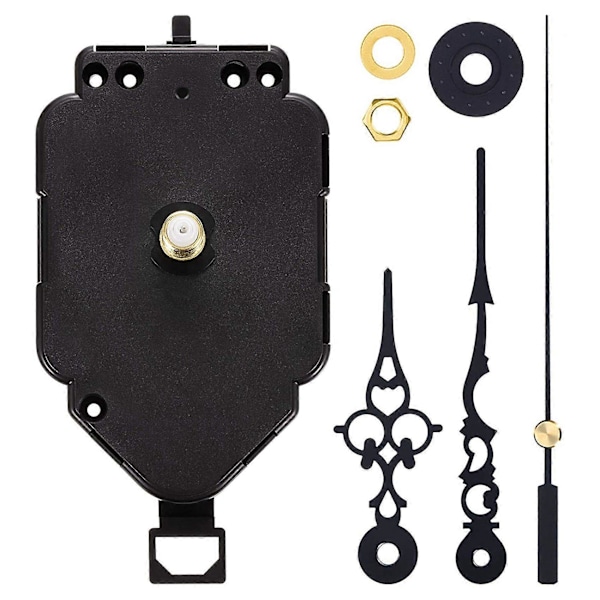 23mm Quartz Pendel Klocka Urverk Mekanism med Klockvisare Kit för DIY Klockreparation Reservdelar